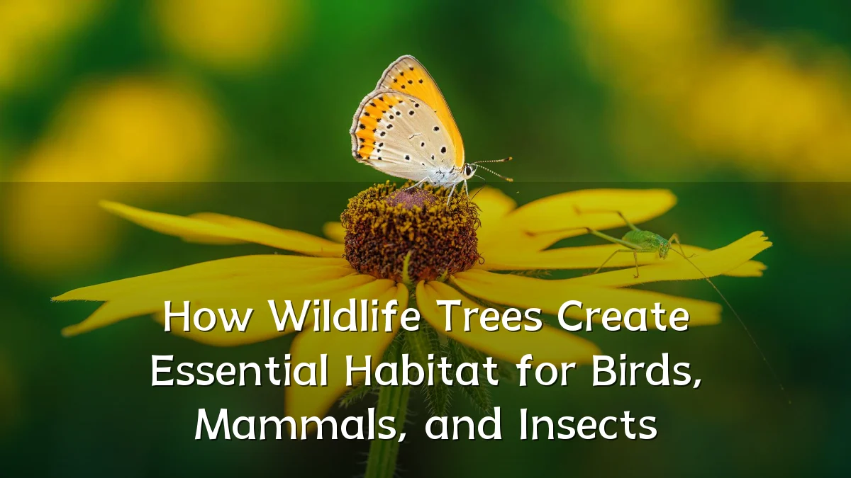 How Wildlife Trees Create Essential Habitat for Birds, Mammals, and Insects